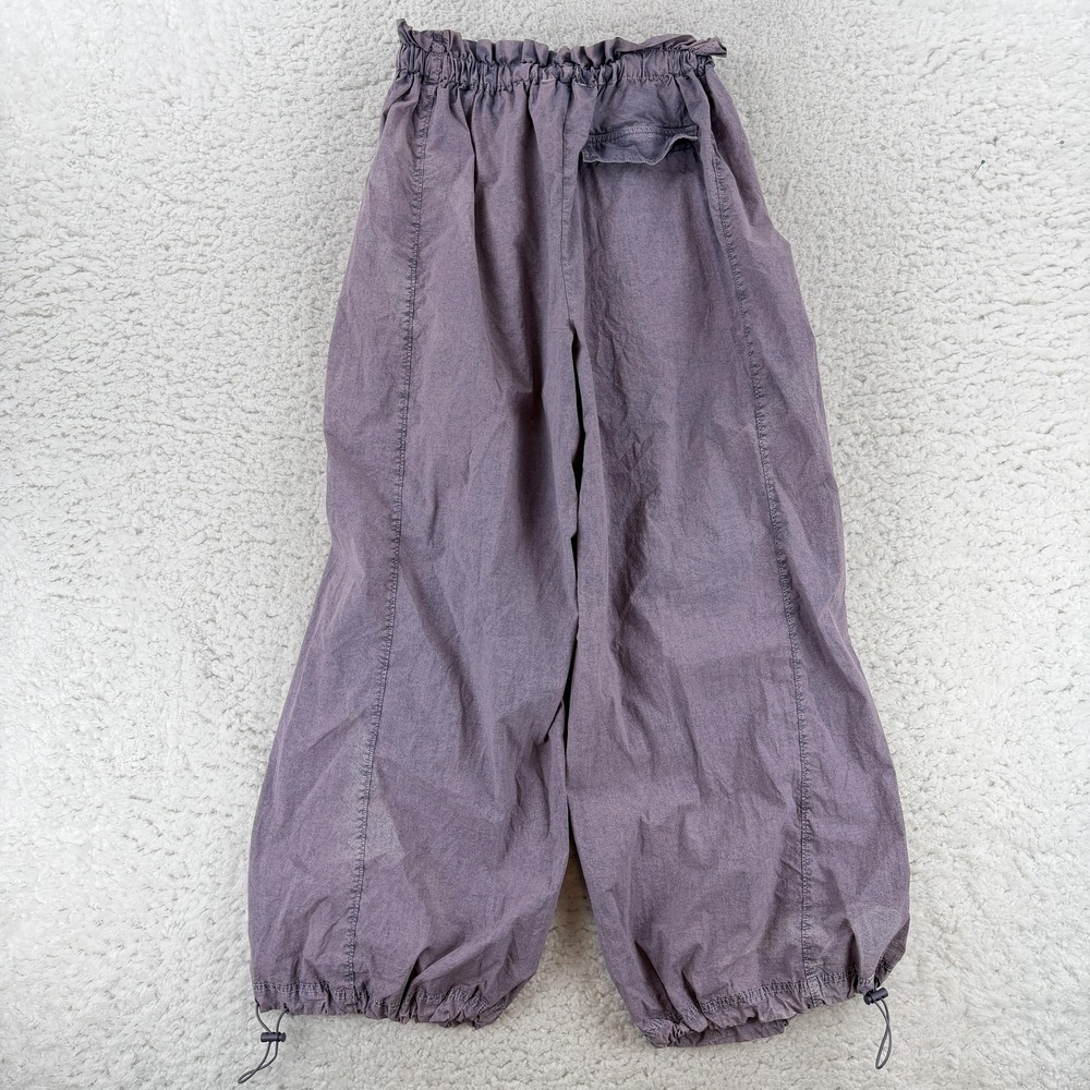 Urban Outfitters Pants Womens Small Purple Nylon Windbreaker Parachute Y2K NWT - Picture 2 of 9